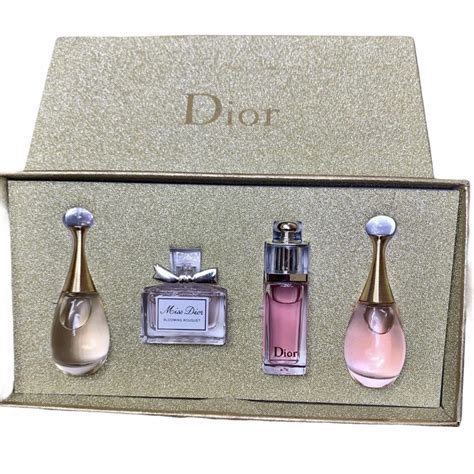 dior mini box perfume|Dior mini perfume set boots.